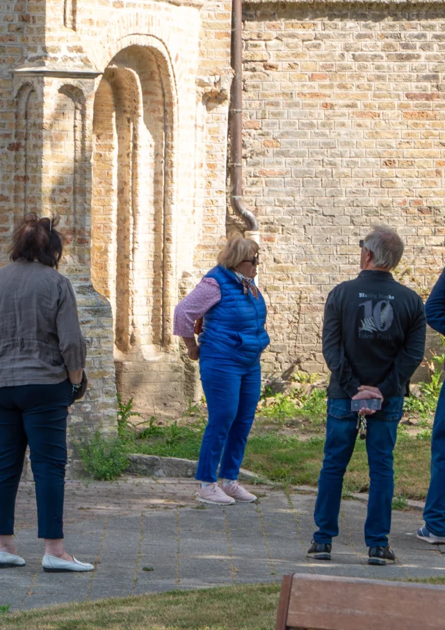 visit to a church - Hondschoote